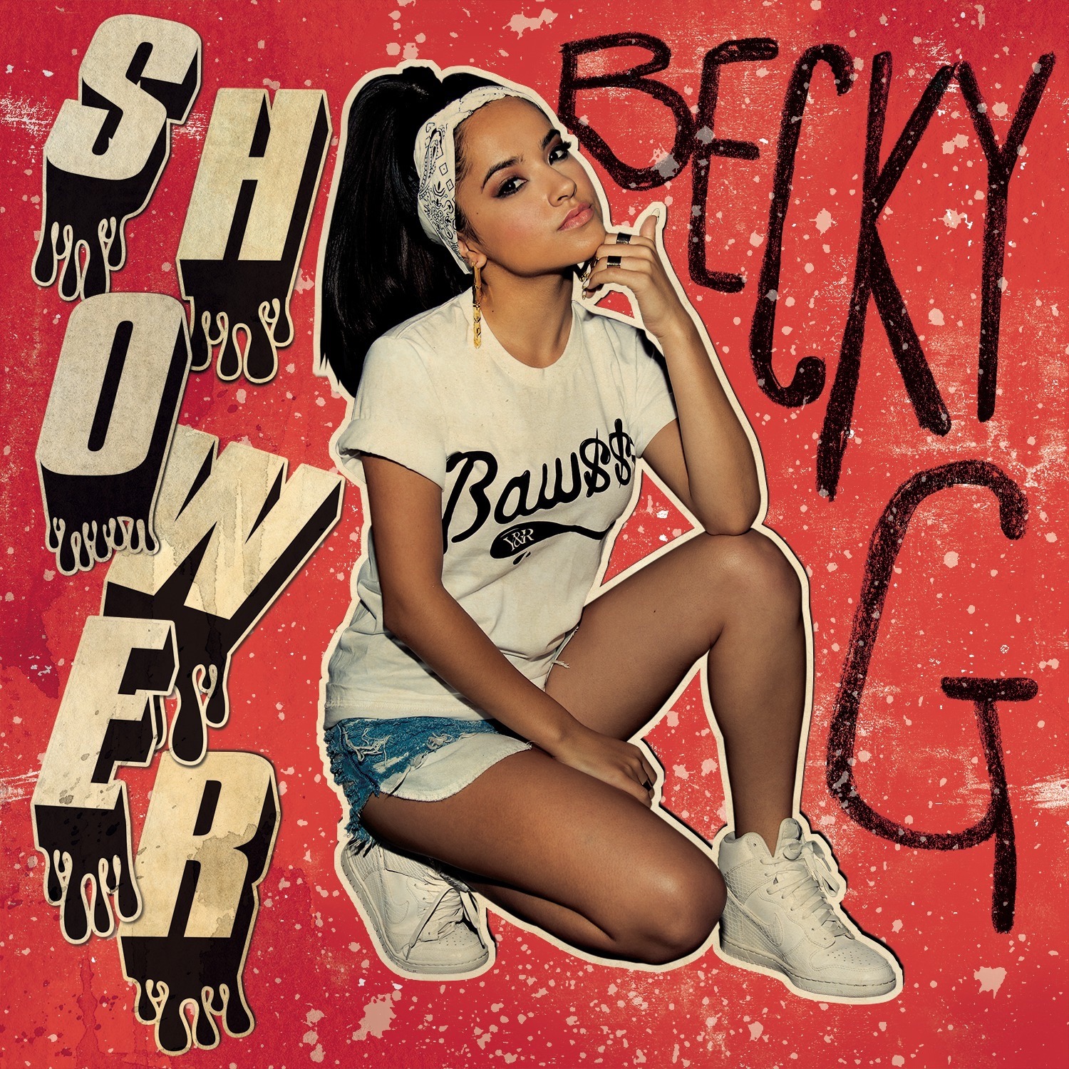 Shower cover art
