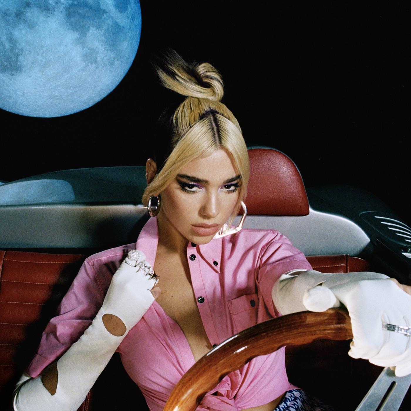 Levitating cover art