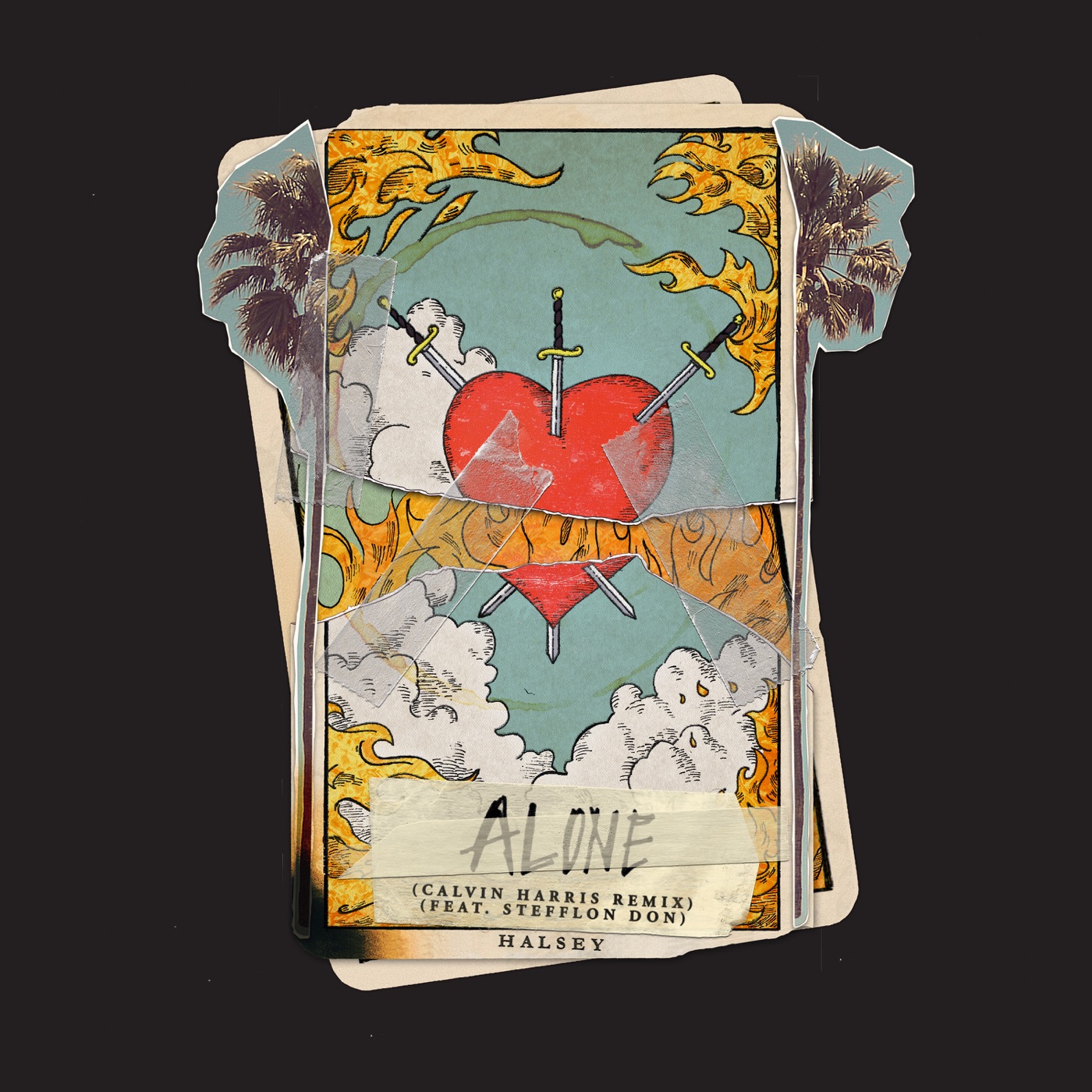 Alone (feat. Stefflon Don) [Calvin Harris Remix] cover art
