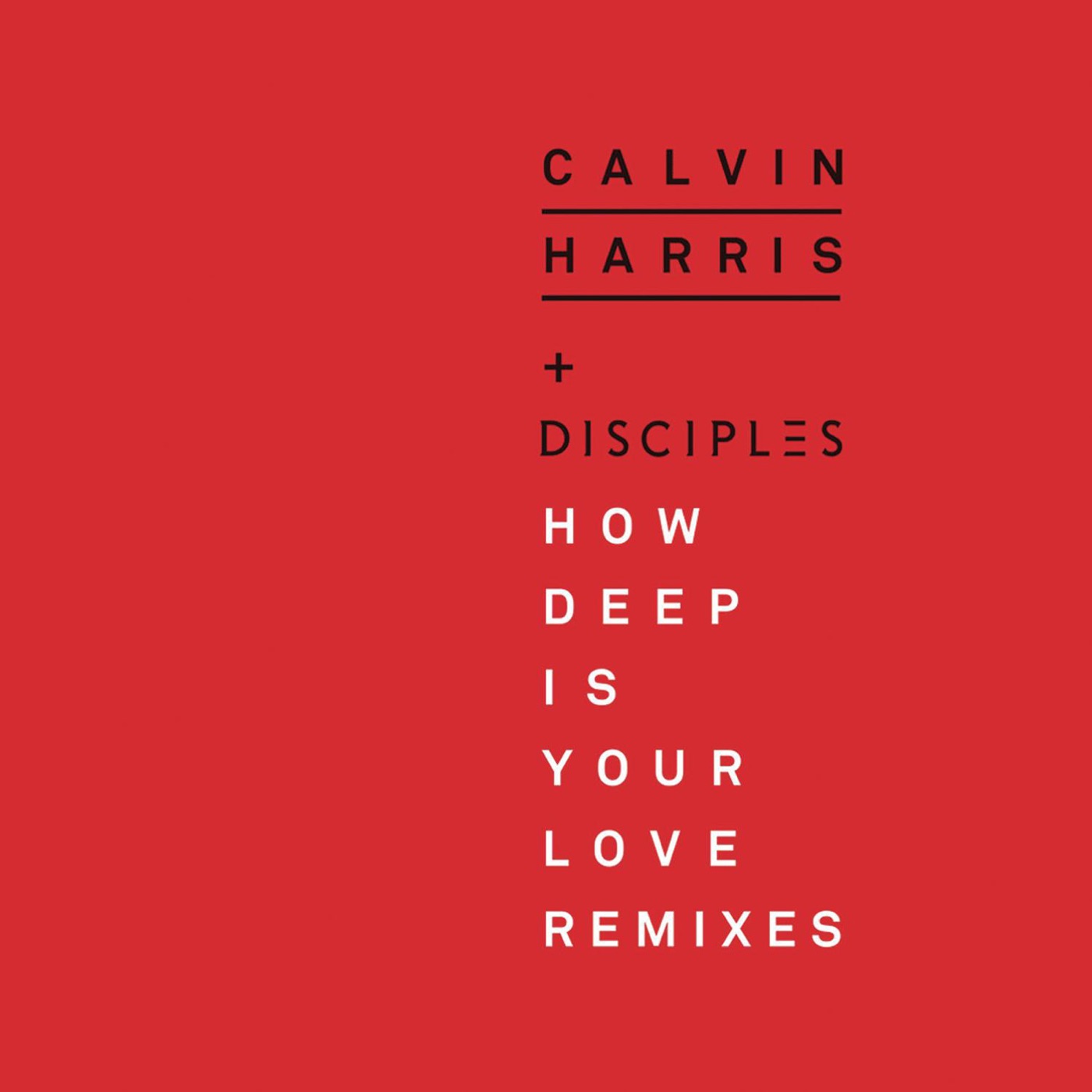 How Deep Is Your Love (Calvin Harris & R3hab Remix ) cover art