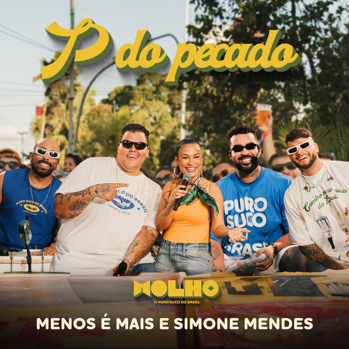 P do Pecado (Ao Vivo) cover art