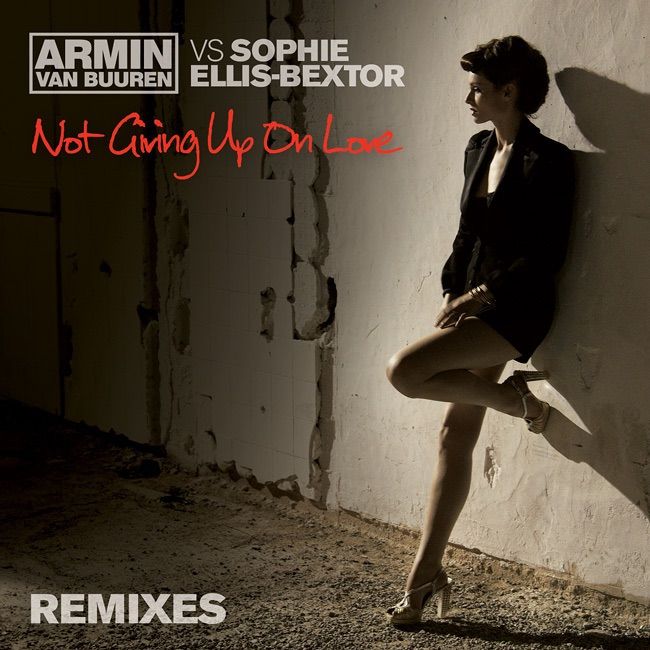 Not Giving Up On Love (Armin van Buuren Remix) cover art