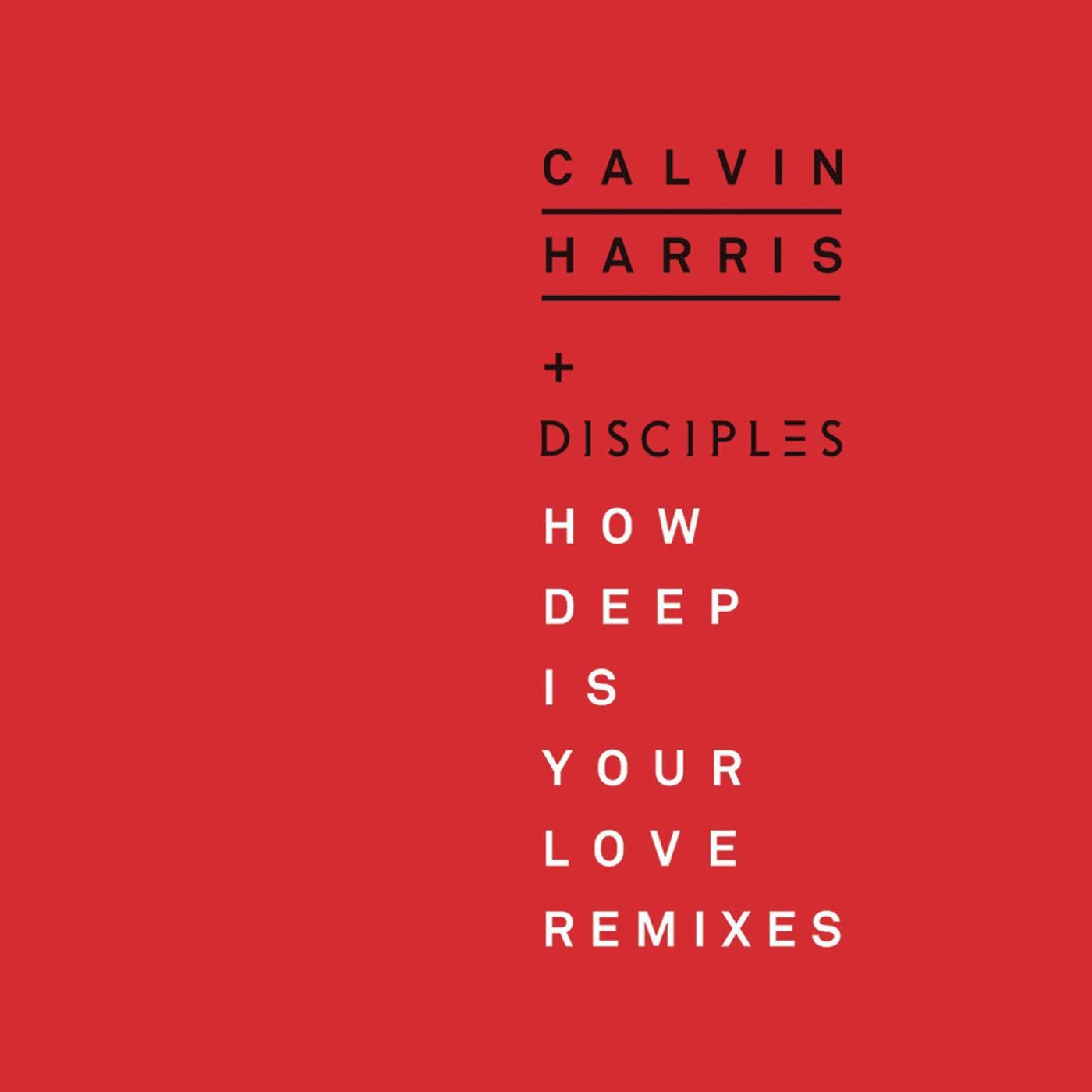 How Deep Is Your Love (Calvin Harris & R3hab Remix ) cover art